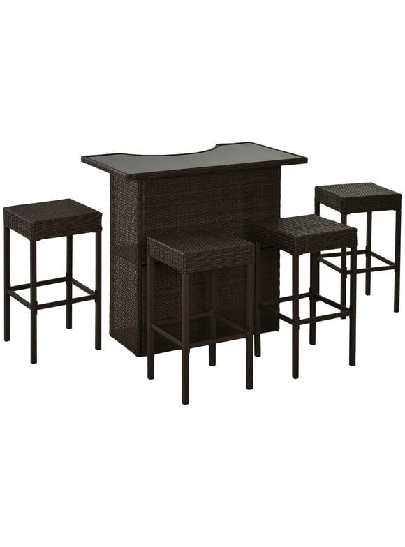 Outdoor Bar Sets in Outdoor Bar Furniture