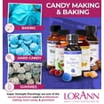 thumbnail image 4 of LorAnn Oils Super Strength Flavoring - Used For Candy Making, Flavoring Extracts, Baking, Hard Candy, and Flavor Oils, Blue Raspberry, 1 fl dram, 4 of 6