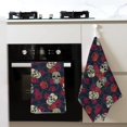 thumbnail image 4 of Sikiie Roses Skulls Waffle Weave Kitchen Dish Cloth,Super Absorbent Kitchen Dish Towels 16*26 Inches for Dish Rags Washing Dishes, Drying Dishes, 4 of 7