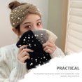 thumbnail image 7 of OUNONA Winter Knitted Headband Coffee Color Hair Band for Women Warm and Stylish Hair Accessory, 7 of 7