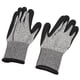thumbnail image 3 of Guantes de nitrilo resistentes a cortes Protección de nivel 5 Guantes de seguridad anticorte de buen agarre para fabricación de metales L, 3 of 5