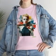 thumbnail image 6 of Unisex Heavy Cotton T-Shirt Super Model & Trains 009, 6 of 7