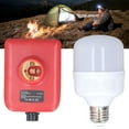 thumbnail image 1 of Bombilla LED Con Batería, Bombilla Recargable, Antideslizante, Duradera, Fácil Instalación, Amplia Aplicación, Portátil, Segura Y Confiable Para Garaje Subterráneo, 1 of 7