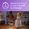 thumbnail image 3 of Philips Avent Fast Bottle Warmer with Smart Temperature Control, Even Warming, SCF358/00, 3 of 9
