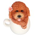 thumbnail image 5 of Figura De Cachorro De Taza De Té, Estatua De Perro Coleccionable De Resina Con Detalles Ricos De 6,1 Pulgadas Para Decoración Del Hogar De Cafetería Bar, Figura Coleccionable De Cachorro De Taza De Té, 5 of 5
