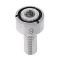 thumbnail image 4 of Accesorio de componentes del club de tornillos de peso de golf Sunnimix 9g Plateado, 4 of 7