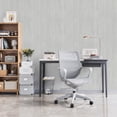 thumbnail image 4 of Dundee Deco Peel and Stick Faux Stone Wallpaper Roll, 24" x 9', Light Grey, 4 of 8