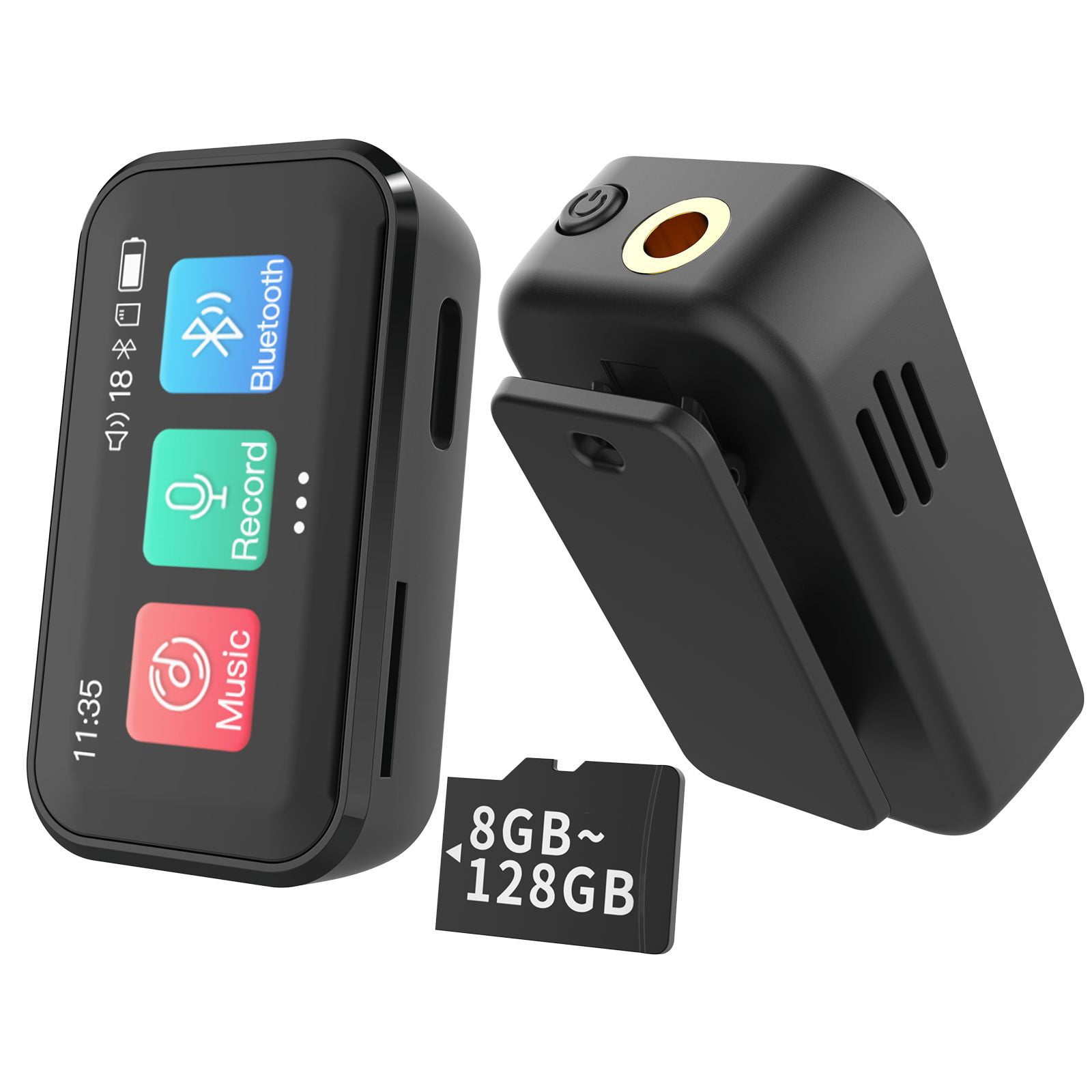 Lecteur MP3 Bluetooth YOTON YM03 - 64 Go - Sport - Avec Clip - Neuf
