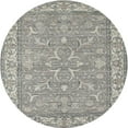thumbnail image 1 of Ahgly Company Indoor Round Contemporary Granite Gray Abstract Area Rugs, 7' Round, 1 of 6