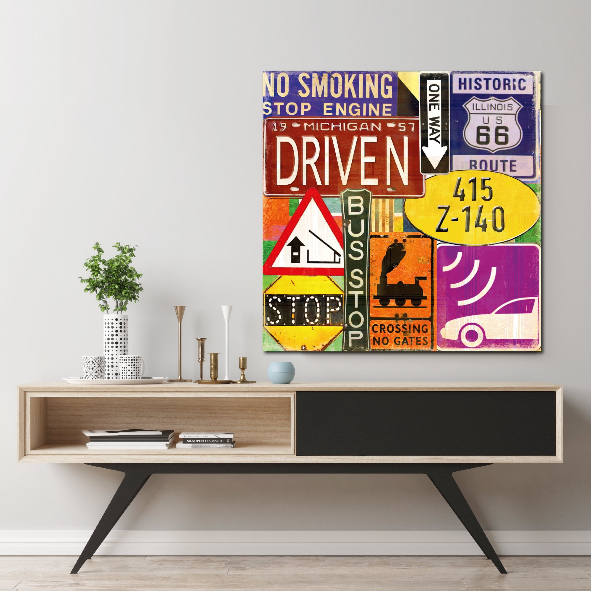 Driven Gallery-Wrapped Canvas Wall Art, 16x16