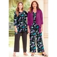 thumbnail image 3 of Catherines Women's Plus Size Anywear Wide Leg Pant, 3 of 4