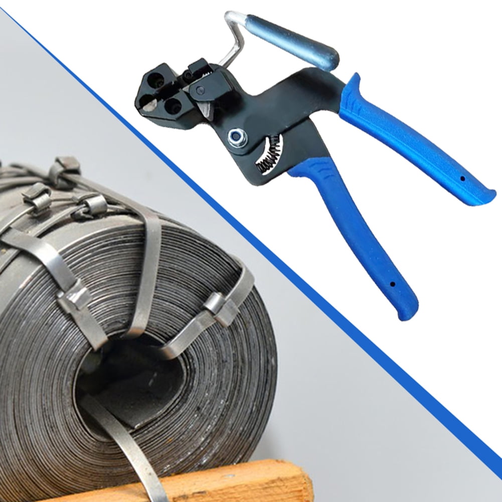 Metal Zip Tie Tool, Stainless Steel Cable Tie Pliers Chain Link Fence Ties, Cable Tie Cutter, Adjustable Cable Tie Pliers, Cable Tie Tool for Industry, Home Use