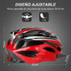 thumbnail image 2 of Casco Malubero gafas mascara bolso Rojo 52-58 cm Malu1246, 2 of 5