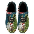 thumbnail image 2 of Cardinal God Bless America 4th of July Independence Day Memorial Day Shoes Sneakers Black Size 12, 2 of 6