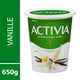 Activia Yogourt probiotique, saveur vanille 650 GR yogourt – image 2 sur 9