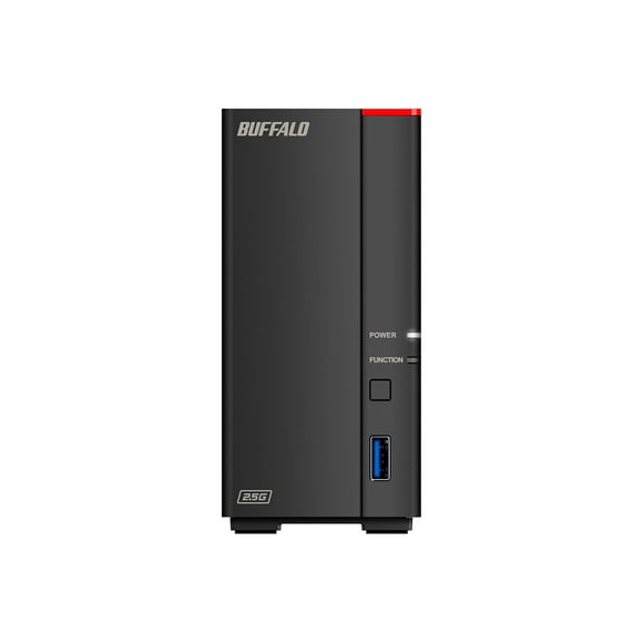 BUFFALO LinkStation 700 Series LS710D0801 - Serveur NAS - 1 Baie - 8 To - SATA 6 Gb/s - HDD 8 To x 1 - RAM 2 Go - Ethernet 2,5 Gigabit - Conforme TAA