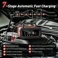 thumbnail image 3 of HUSGW 24V/12V/10A Battery Charger Lead-Acid Battery Smart Charger Digital Display Car and Motorcycle Charger, 3 of 16