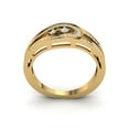 thumbnail image 3 of Brilliant Cut 0.3ctw Round Cut Diamond Prong Women's Bridal U Wedding Band Ring Anniversary Solid 14K Gold GH I1, 3 of 3