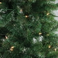 thumbnail image 2 of Northlight 6.5' Prelit Artificial Christmas Tree Slim Eastern Pine - Clear Lights, 2 of 4