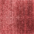 thumbnail image 1 of Ahgly Company Indoor Square Oriental Red Industrial Area Rugs, 8' Square, 1 of 4