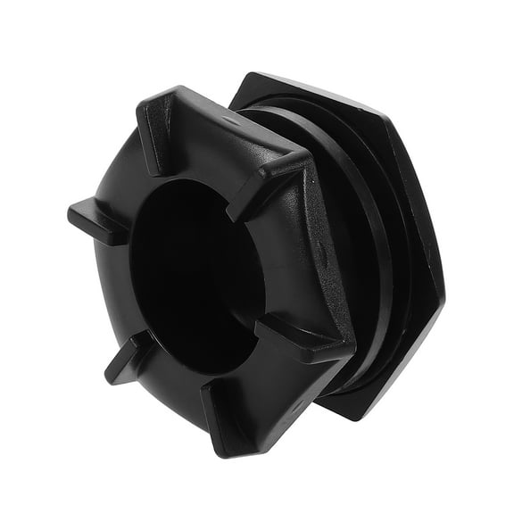 FONDOTIN Boat Drain Plug Black 1Set 2.6x2.6x1.6in