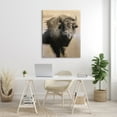 thumbnail image 2 of Stupell Industries Young Bull Vintage Portrait Realistic Rustic Animals & Insects Drawing Gallery Wrapped Canvas Print Wall Art, 36 x 48, 2 of 6