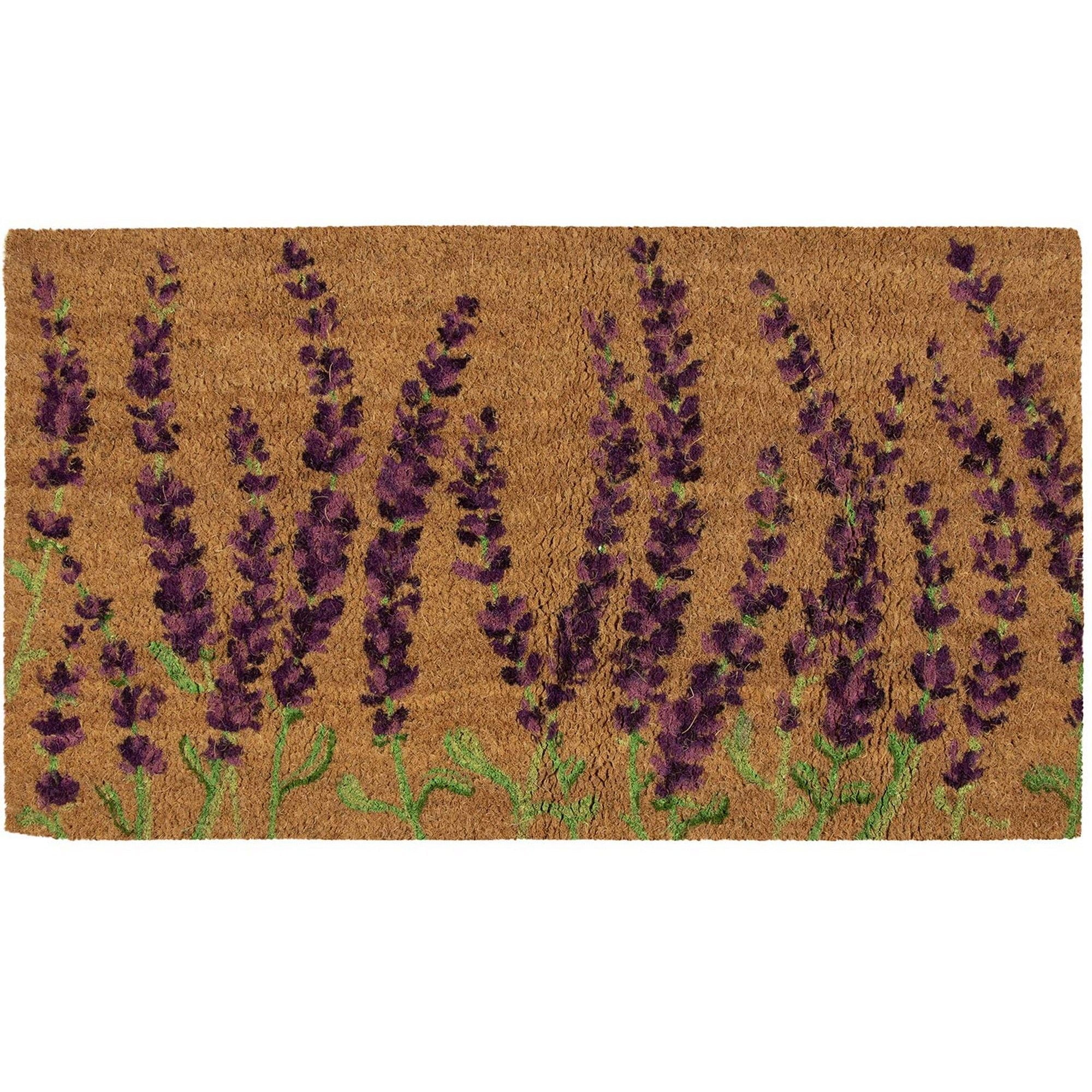 Natural Coir Door Mat All Season Indoor Outdoor Doormat, Easy