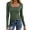 BK11_Army Green, variant on Womens Long Sleeve Tops Fall Spring Scoop Neck Ribbed Knit Shirts Slim Fitted Casual Basic Solid Tee T Shirt 2026 Saffron L