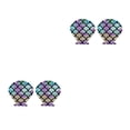 thumbnail image 2 of Sonducket 1 par de empanadas para pezones, pétalos de satén brillantes, conjunto elegante de protección para los senos, suministros de estilismo caparazón 2piezas Sonducket CBP393424, 2 of 5