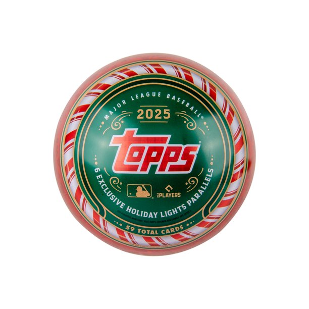 2025 Topps Holiday Baseball Trading Cards Collectors Tin - Walmart.ca