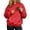 Red, variant on Xijirk Women Hoodies for Women Oversized Pullover Sweatshirt with Hidden Earphone Pocket for Daily Casual Wear,Yellow,S