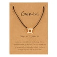 thumbnail image 1 of Heliisoer Paper Card Twelve Nylon Rope Alloy Adju Stable Bracelet Gift, 1 of 1
