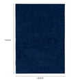 thumbnail image 7 of Mainstays Solid Traditional Navy Youth Shag Indoor Area Rug, 5'x7', 7 of 7