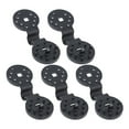 thumbnail image 2 of Heavy Duty Black Shade Cloth Clips - Round Sun Shade Fabric Fasteners for Outdoor Garden, Greenhouse & Backyard Netting, 2 of 9
