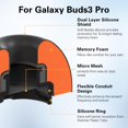 thumbnail image 2 of Puntas de espuma viscoelástica Bodykoo para Samsung Galaxy Buds3 Pro, 2 of 7