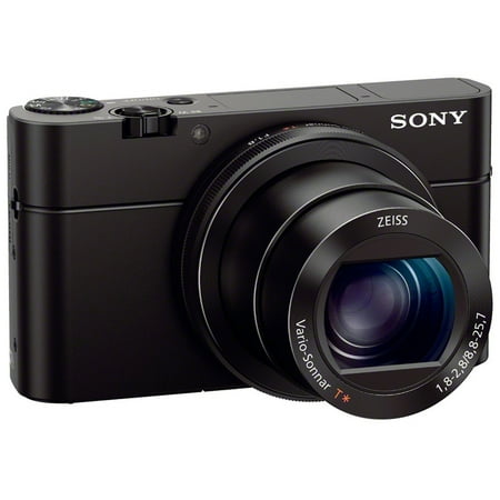 Refurbished Sony Black CyberShot DSC-RX100M3/B Digital Camera with 20.1 Megapixels and 2.9x Optical Zoom