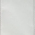 thumbnail image 6 of Offray Ribbon, White 2 1/2 inch Wired Edge Sheer Metallic Ribbon, 9 feet, 6 of 13