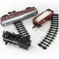 thumbnail image 6 of 3cm Width wheel Train Track Cargo Car Carriage Wagon Model Guage Accessories DIY Toy Classic Electric Trains Rail King Trian Set, 6 of 10