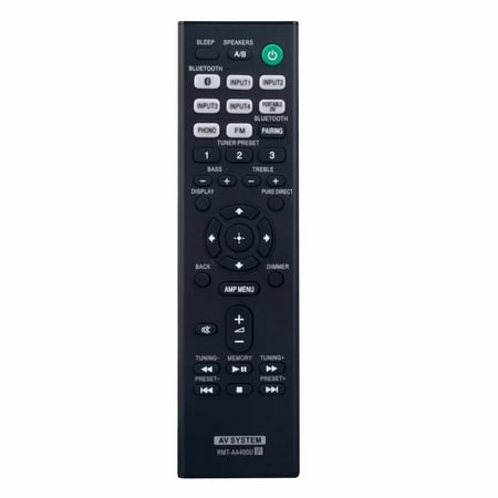 New RMT-AA400U Remote Control for Sony Stereo Receiver STR-DH190 STRDH190