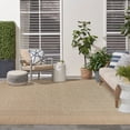 thumbnail image 2 of Nourison Tulum 10' x 14' Taupe Indoor/Outdoor Rug, 2 of 10