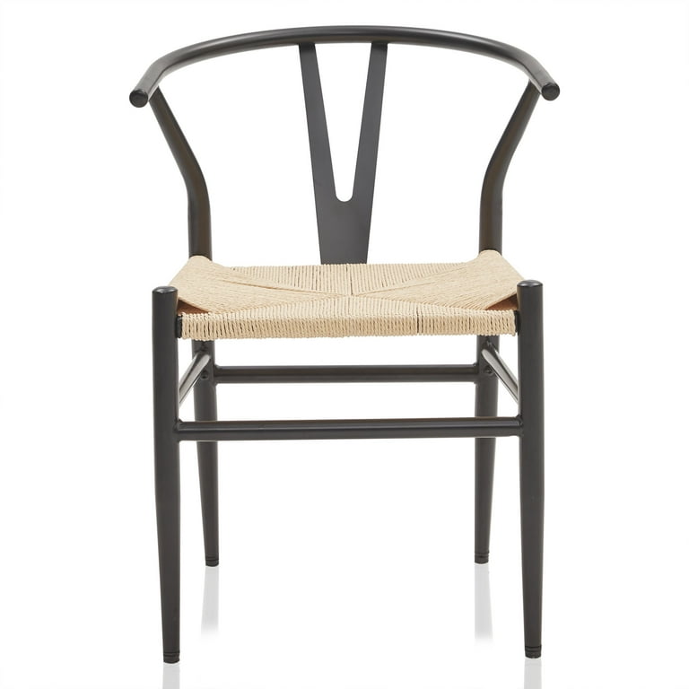 Wishbone black dining chairs outlet