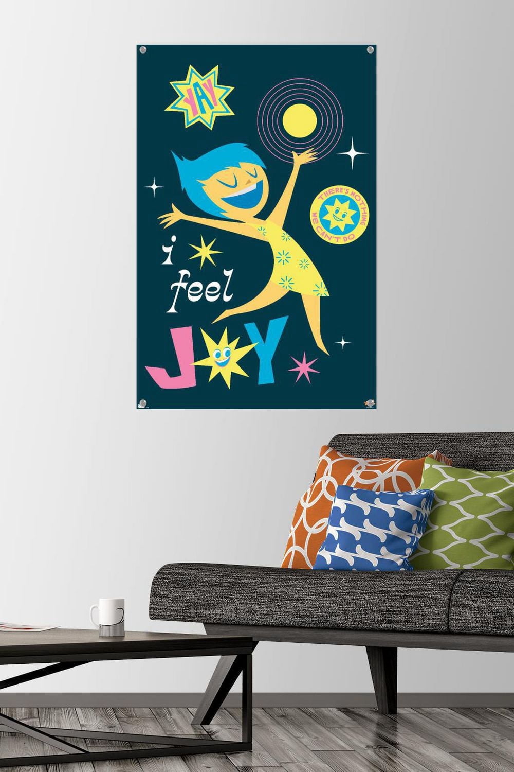 Disney Inside Out 2 - I Feel Joy Wall Poster, 14.725" x 22.375"