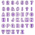 thumbnail image 3 of 40 Uds. Cortadores de números y letras con signos de puntuación para decorar, 3 of 5