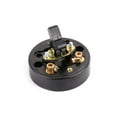 thumbnail image 6 of 1A 250W Single Control Switches Surface Mounted Wall Light Button Black Round Shape Switches Lighting Accessories, 6 of 11