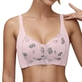 thumbnail image 3 of Avtoify Women's Comfortable Wireless Lace Push-Up Adjustive Side Control Bra Innerwear, 3 of 10