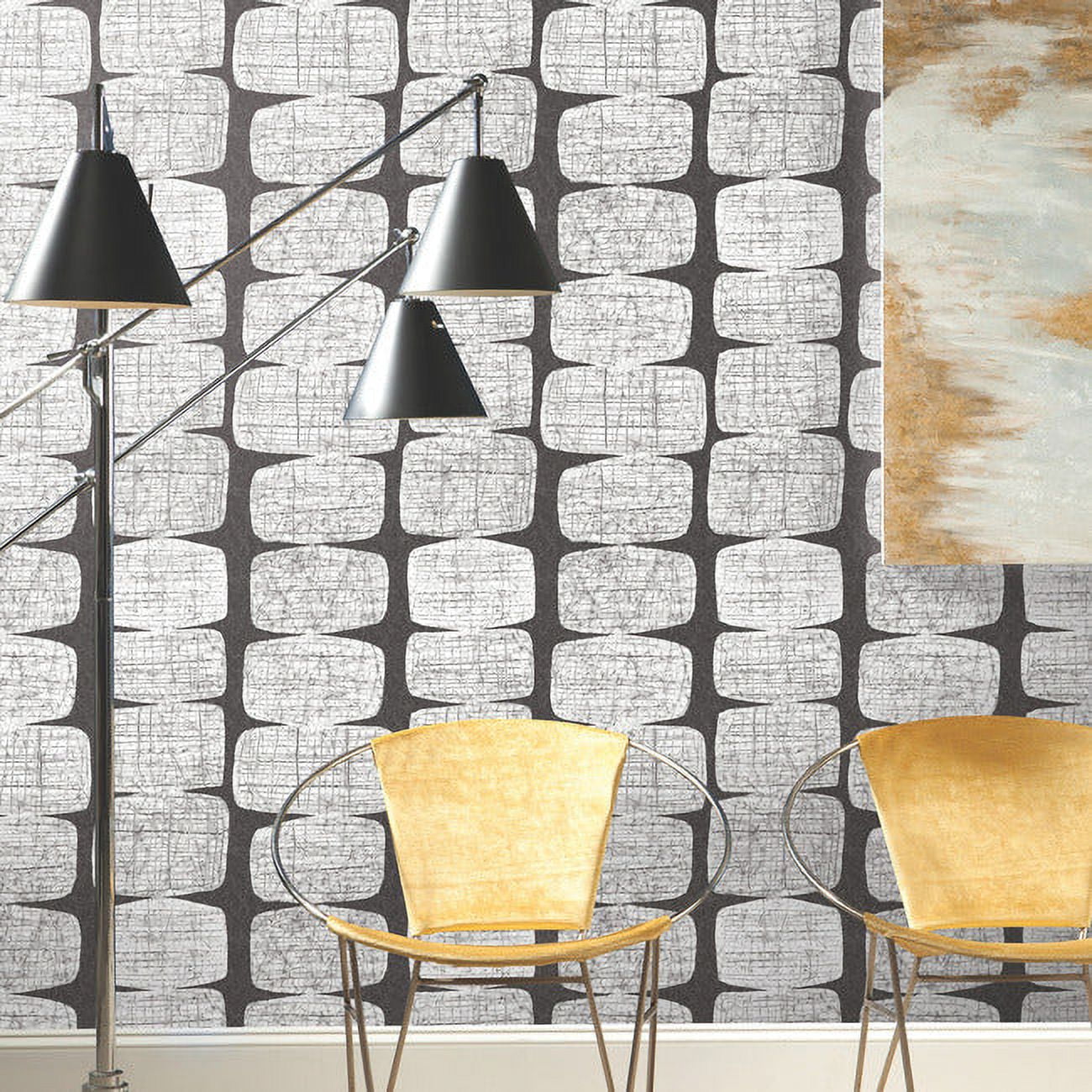 Mid-Century Beads Peel & Stick Wallpaper