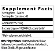 Lactrase Tablet Dispenser – #1 Lactase Brand in German Pharmacies – Extra Strength 18,000 FCC Lactase Units – 40 Fast-Acting Pills for Lactose Intolerance – Enjoy Dairy Again