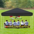 thumbnail image 7 of 10x10 Pop Up Canopy Tent, Outdoor Canopy Tent with 3 Adjustable Height, Easy Set Up Canopy with 4 Sandbags & Carrying Bag for Camping, Parties,Outdoor Events, 7 of 7