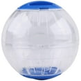 thumbnail image 2 of ZECATL Transparent Cute Pet Hamster Exercise Ball Mini Trot Plastic Toys (Pink), 2 of 4