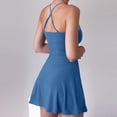 thumbnail image 3 of Tauxra Ruffled Backless Maxi Sundress for Women, with Adjustable Spaghetti Straps, Sleeveless Flowy, Casual Summer, 3 of 3